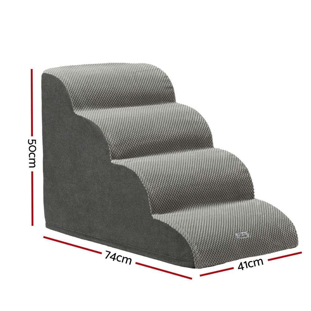 Foam Pet Stairs - 4 Tier