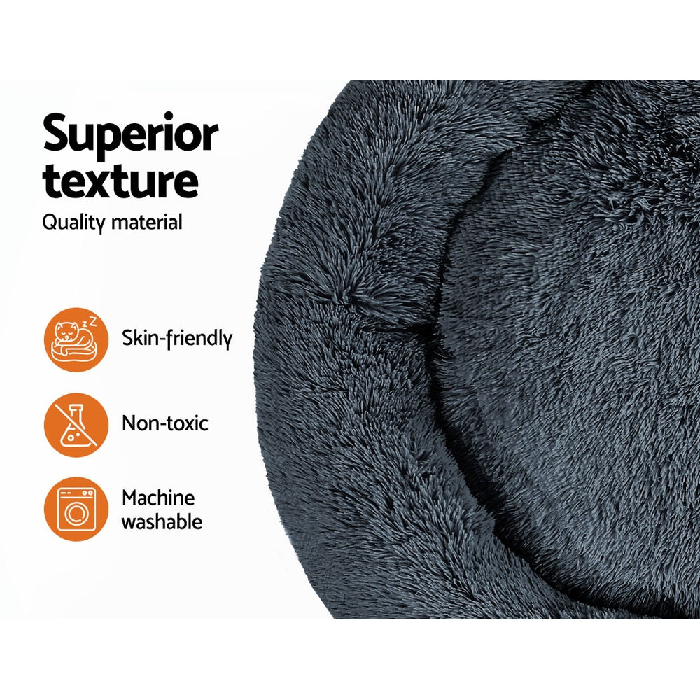 Extra Large Calming Bed 110cm - Dark Grey