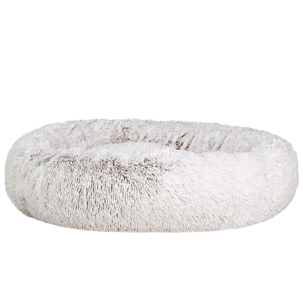 Extra Large Calming Bed 110cm - White Brown