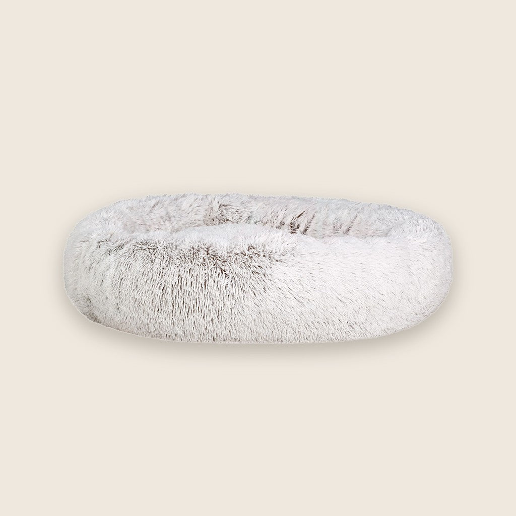 Extra Large Calming Bed 110cm - White Brown
