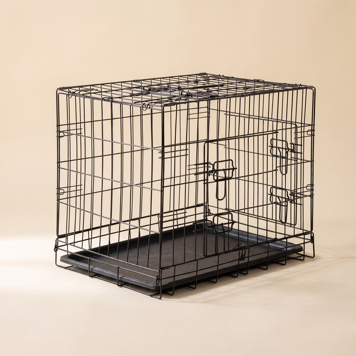 Three-Door Dog Crate