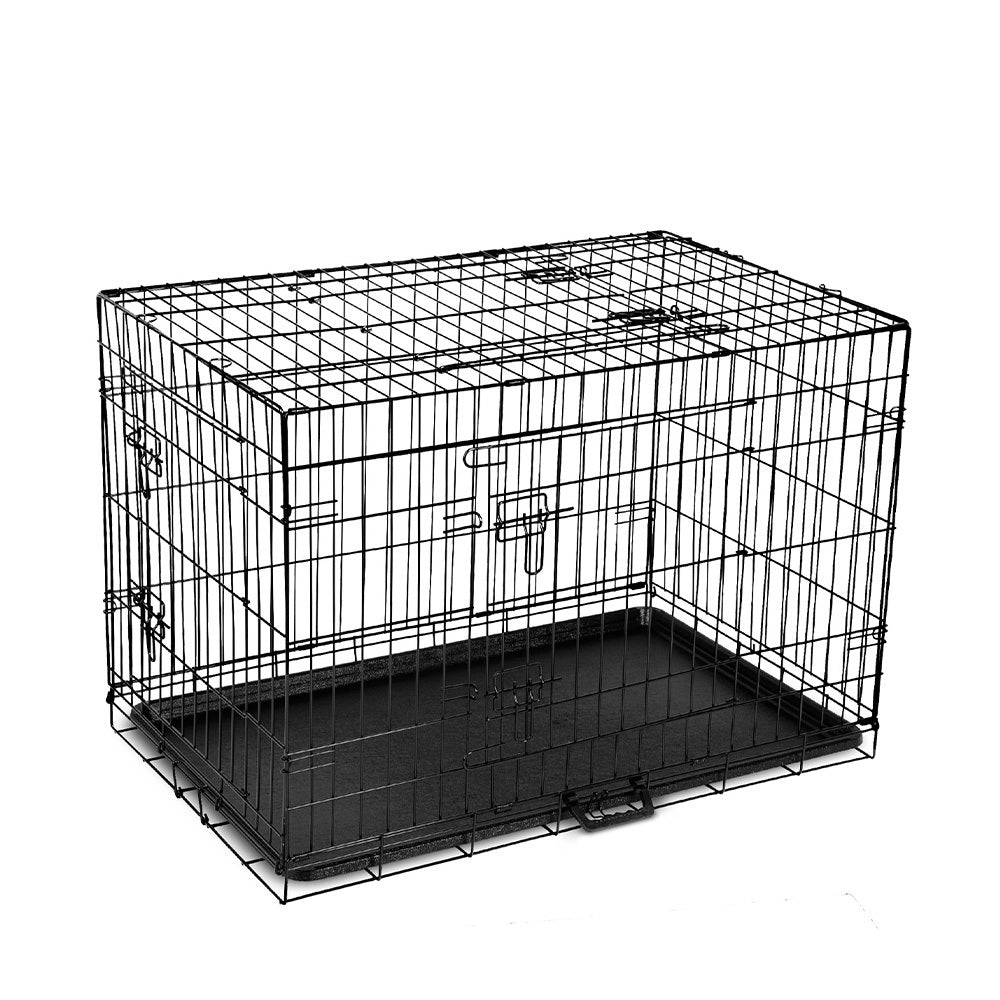 Three-Door Dog Crate - 36 inch
