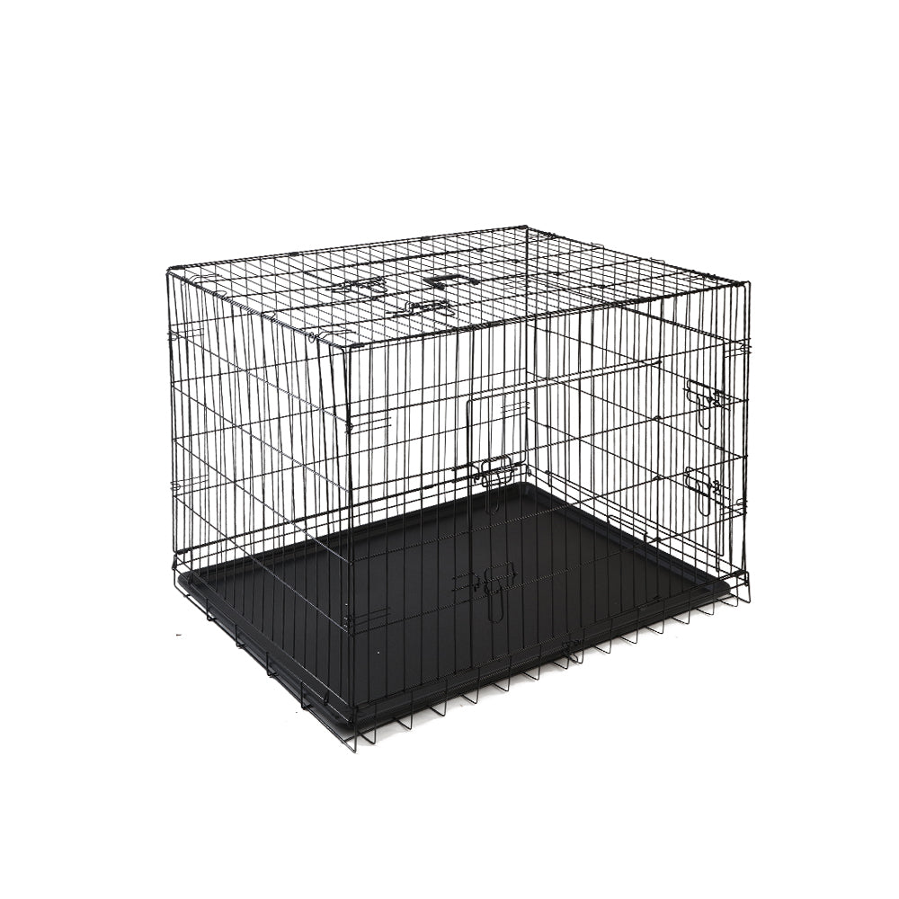 Three-Door Dog Crate - 42 inch