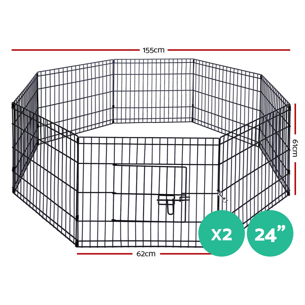 8-Panel Exercise Playpen