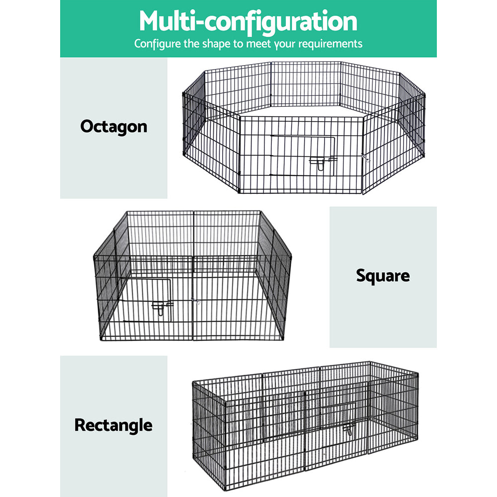 8-Panel Exercise Playpen