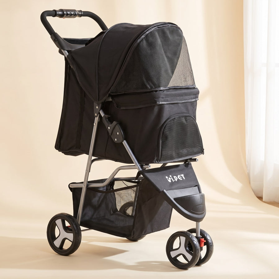 Three-Wheel Pet Stroller