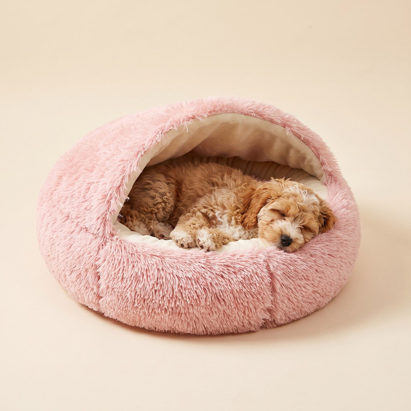 Plush Calming Cave Bed